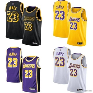 เสื้อกีฬาแขนกุด ลายทีม NP2 2022 NBA Los Angeles Lakers No.23 James พลัสไซซ์ สําหรับผู้ชาย และผู้หญิง PN2