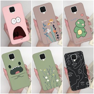 เคสซิลิโคนนิ่ม ลายการ์ตูนดอกไม้น่ารัก สําหรับ Xiaomi Redmi Note 9 Pro Max Xiaomi Redmi Note 9 Pro Max 9S