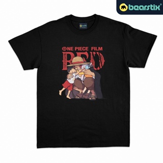 เสื้อยืดผู้ Bearstix - เสื้อยืด ลาย Monkey D Luffy สีแดง สไตล์สตรีท S-5XL