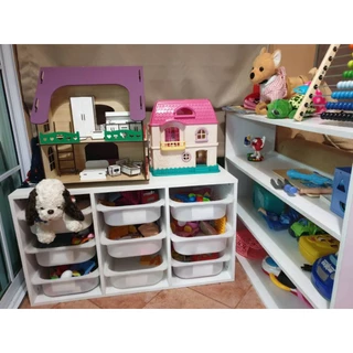 ชั้นใส่กล่องของเล่น ได้เฉพาะชั้น (สินค้าไม่รวมกล่องอิเกีย )