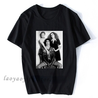 เสื้อยืดสีขาวผู้ชาย Camiseta Retro con imagen de Horror de Rocky, camisetas gráficas de Frank n-furter, Crature of The N