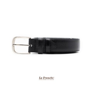 La Franche - Working Belt เข็มขัดหนังวัวแท้ พร้อมหัวเข็มขัดนิกเกิ้ล Code #2W0056