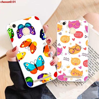 เคสซิลิคอนนิ่ม ลาย 2 สําหรับ Xiaomi Redmi Note 2 3 3s 4A 4X 5A 5 6 6A 7 S2 Pro Plus Prime A2Lite THCOM