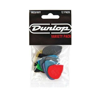 ปิ๊กกีตาร์คละแบบ Dunlop Variety Pack ความหนา Light/Medium