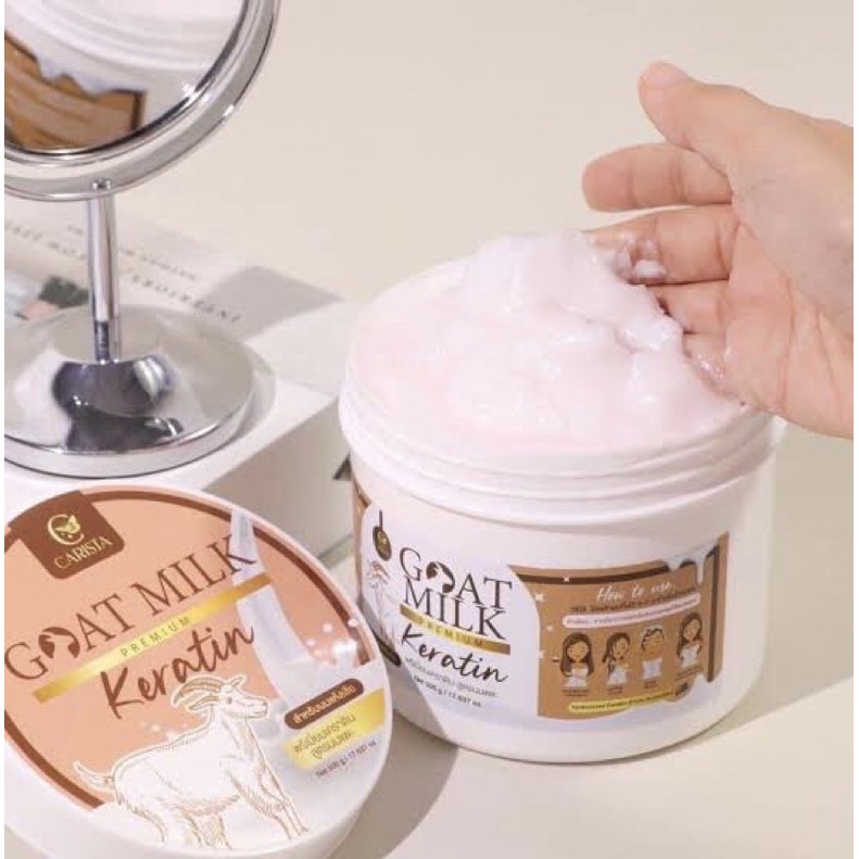 เคราตินนมแพะ Goat Milk Premium Keratin