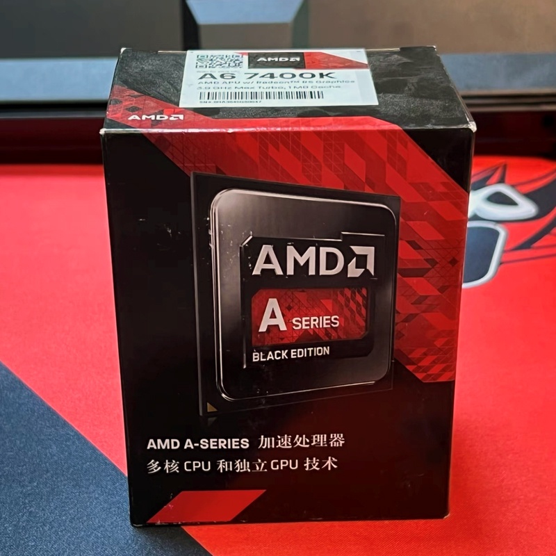 ใหม่ AMD CPU A6-6400K A6-7400K Dual Core ซ็อกเก็ตโปรเซสเซอร์ FM2/FM2+, 65W CPU โปรเซสเซอร์