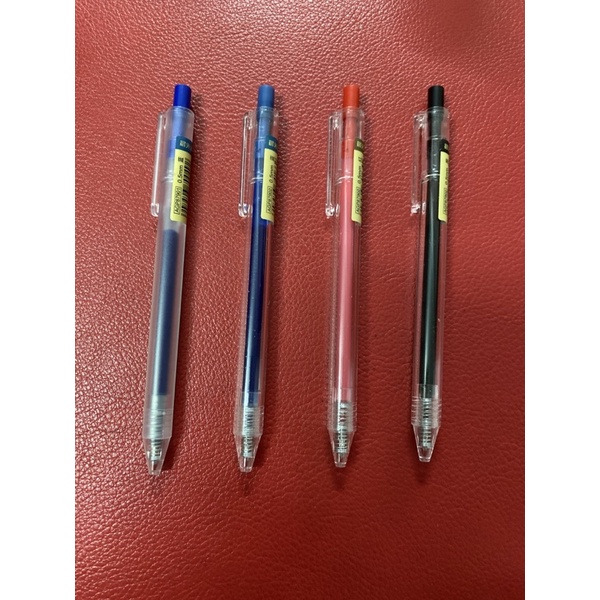 Pens & Inks 10 บาท M&G AGP87901 & AGP87902 ปากกาเจล แบบกด 0.5 mm. ด้ามขุ่น และแบบด้ามใส Stationery
