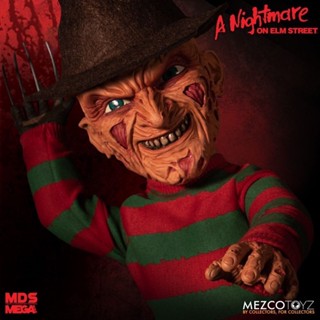 MEZCO A NIGHTMARE ON ELM STREET: TALKING FREDDY KRUEGER MDS MEGA SCALE ชุดผ้า 37 cm (แท้)