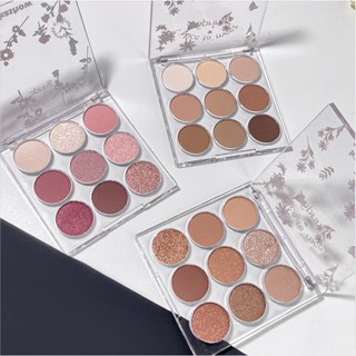 Kakashow อายแชโดว์พาเลท 9 สี เนื้อแมตต์ ประกายมุก สโมคกี้ สําหรับผู้เริ่มต้นแต่งหน้า