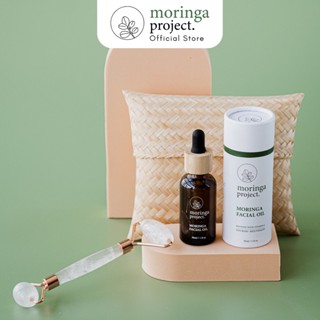 Moringa Project ชุดโรลเลอร์หินกลิ้งนวดหน้า Pampering Face Roller Set