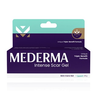 Mederma Intense Gel 20g มีเดอร์ม่า เจลลบรอยแผลเป็น รอยดำจากสิว แผลจากอุบัติเหตุ แผลจากการผ่าตัด