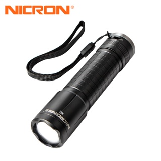 Nicron ไฟฉาย 5W ชาร์จ USB 300LM 170M กันน้ํา IP68 N61