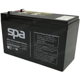 SL12-7.2 SPA Battery 12V 7.2A แบตเตอรี่แห้ง สำรองไฟ 12V 7.2Ah แบตเตอรี่สปา แบตเตอรี่ SPA แบตแห้ง SPA แบต UPS ไฟฉุกเฉิ...