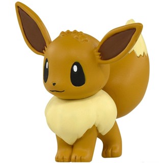 Eevee ของแท้ JP - Monster Collection Takara Tomy [โมเดลโปเกมอน]