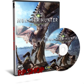 แผ่นเกมคอม PC - MONSTER HUNTER WORLD [8DVD + USB + ดาวน์โหลด]