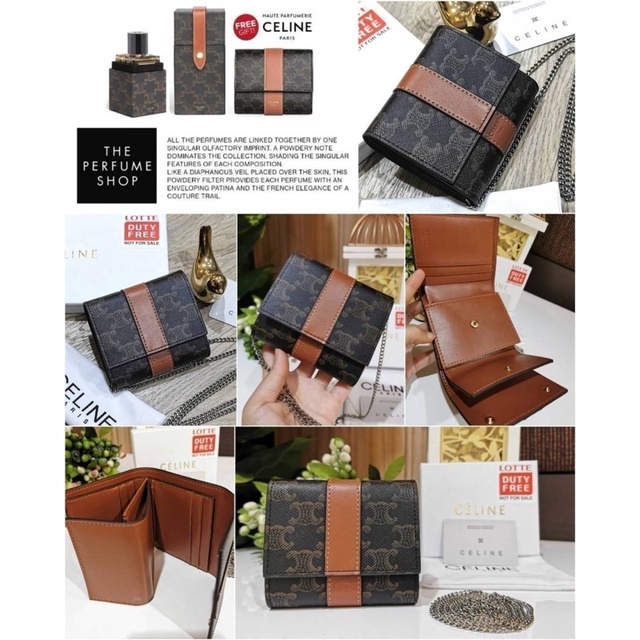 Bifold & Trifold Wallets 1190 บาท ✴️NEW! CL WALLET BAG WITH CHAIN Women Bags