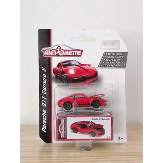 majorette porsche 911 carrera s สีแดง ล้อยาง หายาก