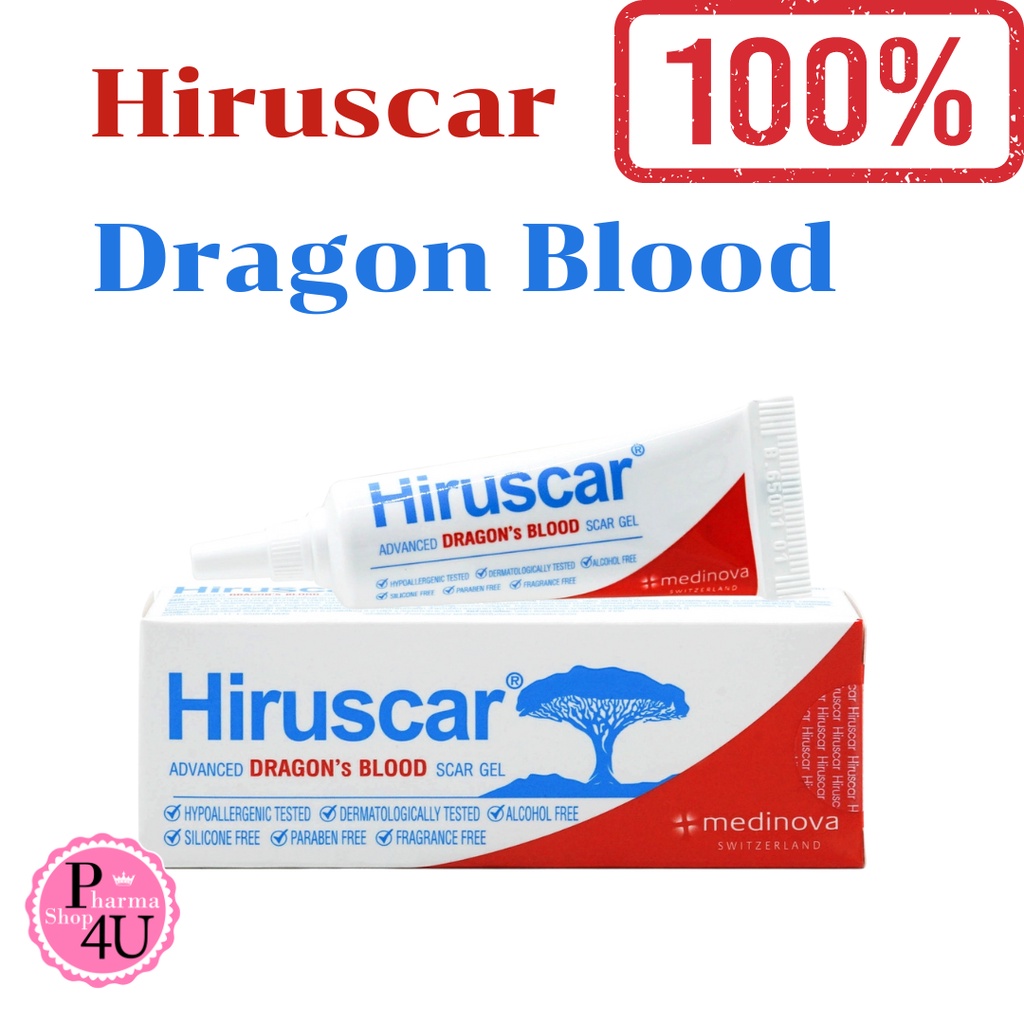 Hiruscar Advanced Dragon's Blood Scar Gel 8กรัม ฮีรูสการ์ แอดวานซ์ ดราก้อน บลัด #10171