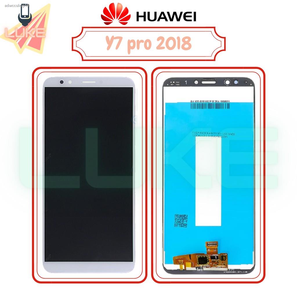 จัดส่งเฉพาะจุด จัดส่งในกรุงเทพฯLuke หน้าจอ LCD Huawei Y7 2018 Y7pro(จอแสดงผลพร้อมทัชสกรีน)