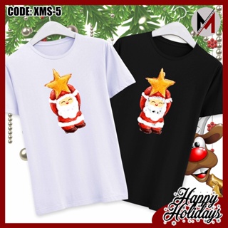 Tee เสื้อแฟชั่นผญ2022 อื่นๆ - MERRY CHRISTMAS Design 5 เสื้อยืดผ้าฝ้ายคุณภาพสูง unisex Asia ขนาด#COD