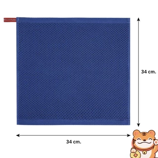 Myhome พร้อมส่ง ผ้าเช็ดจาน ผ้าเช็ดโต๊ะ ผ้าทำความสะอาดเอนกประสงค์ วาฟเฟิลคอตต้อน100% อุ้มน้ำดี
