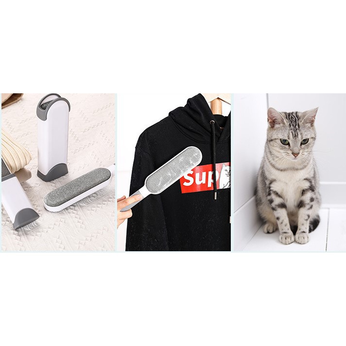 Hithome แปรงกำจัดขนสัตว์ แปรง ขนหมา ขนแมว บนเสื้อผ้า โซฟา และที่ต่างๆ ราคา ถูกที่สุด ดีลบีเคเค แกลเลอรีภาพที่ 2