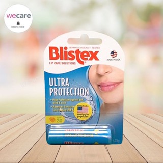 Blistex ultra protection 4.25 กรัม (1เเท่ง) บลิสเทค อัลตร้า โพรเทคชั่น ช่วยปกป้อง ฟื้นฟูริมฝีปาก