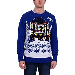 เสื้อ Sweater Christmas starwars R2-D2 แท้100%