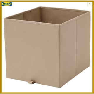 กล่อง กล่องผ้า สีเบจ ขนาด 33x38x33 ซม. KOSINGEN โคซิงเงน (IKEA)