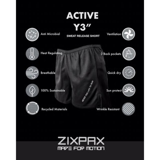 [599.- ลดค่าส่ง] กางเกงวิ่งรุ่น ACTIVE Y3 P6547/P2#ZIXPAX