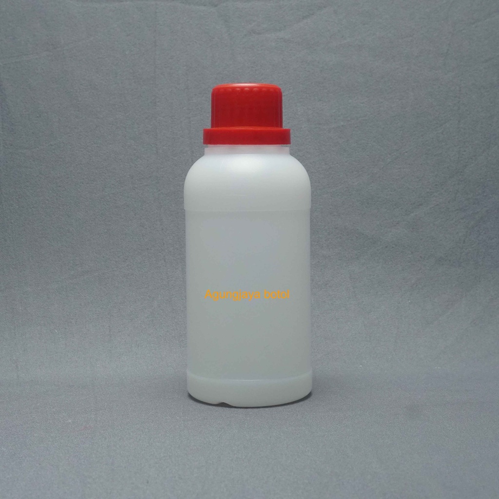 ขวด BL ทรงกลม 250 Ml คอ HDPE ธรรมชาติ 30 ชุด Spl/ขวดปุ๋ยเปล่า/ขวด HDPE