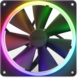 NZXT F140 RGB Single Fans - RF-R14SF-B1 - Advanced RGB Lighting