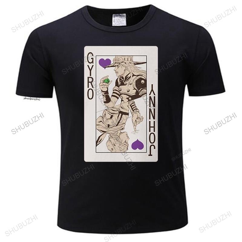 Gyro Zeppeli Jack Of Hearts T Shirt Johnny Joestar Gyro Zeppeli Steel