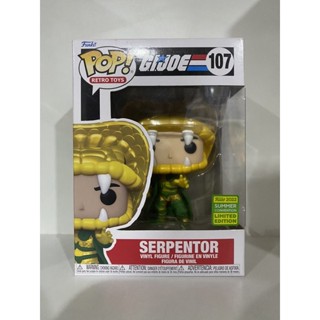 Funko Pop Serpentor G.I. Joe SDCC 2022 Exclusive 107