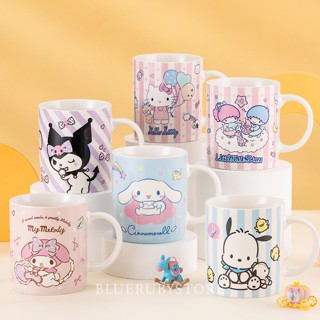 พร้อมส่ง💕 แก้วมัคเซรามิค Sanrio 350ml. งานแท้ แก้วชา แก้วกาแฟซานริโอ้ Mug | Bluerubystore