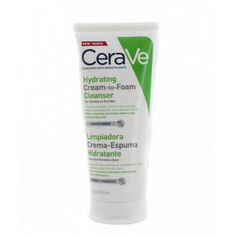 CERAVE FOAMING CREAM CLEANSER 100ML