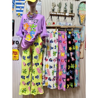 เซ็ตเสื้อOversize และกางเกงผ้าพีช สาวอวบพลัสไซซ์
