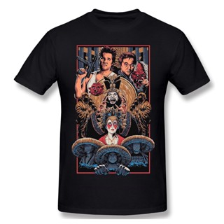 เสื้อยืดสีขาวผู้หญิง Mannen Mortal Kombat Overheersing Zwarte Tshirt Grote Problemen In Little China Tee Vrouwen Mannen