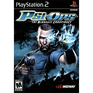 Psi-Ops: The Mindgate Conspiracy (USA) PS2 แผ่นเกมps2 แผ่นไรท์ เกมเพทู