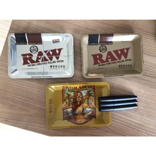 ถาดยำ Raw ,Raw ที่ใส่กระดาษโรล3ชิ้น สีดำ พกพาสะดวก