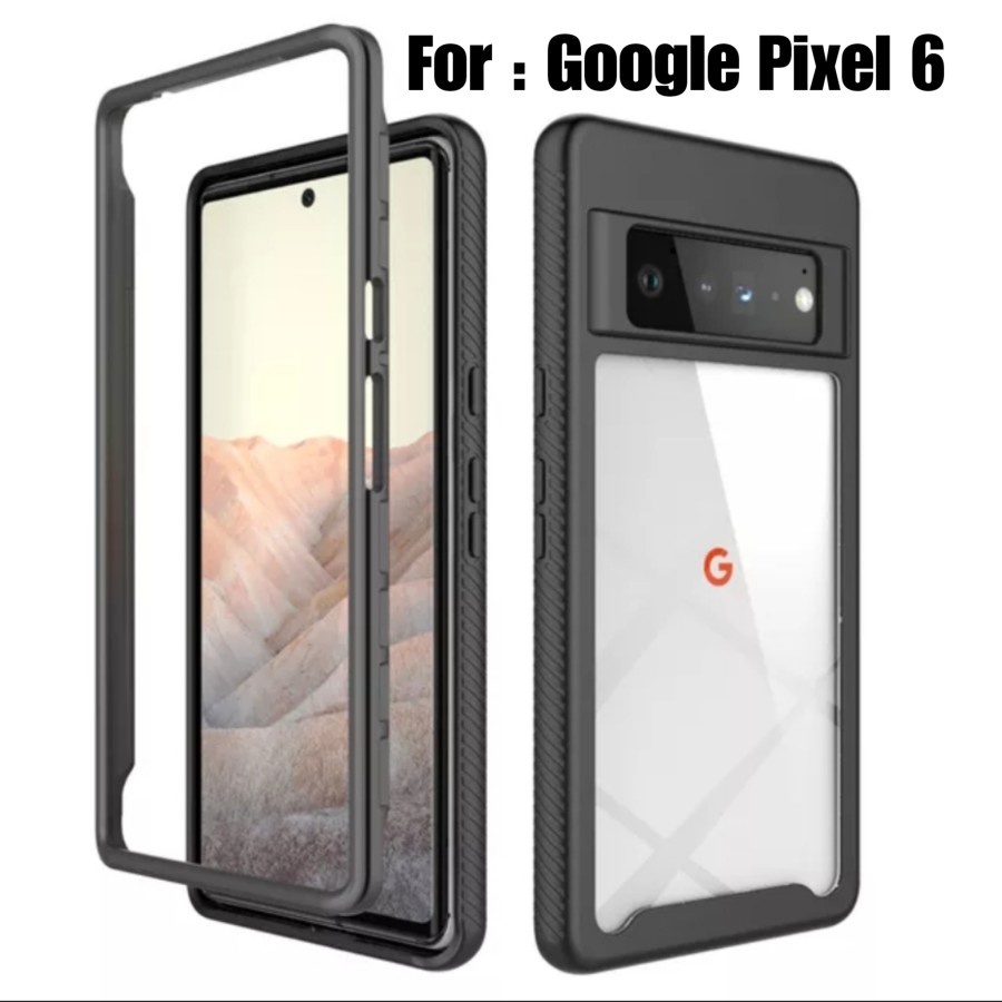 CASE GOOGLE Pixel 6 / Pixel 6 Pro / Pixel 6a / Pixel 7 / Pixel 7 Pro / Pixel 7a CRYSTAL FULL PROTECT