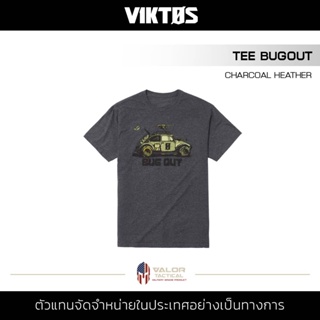 Viktos - Tee Bugout [Charcoal Heather] เสื้อยืดผู้ชาย เสื้อคอกลม เสื้อสกรีน พิมพ์ลายเท่ๆ ผ้าระบายอากาศ