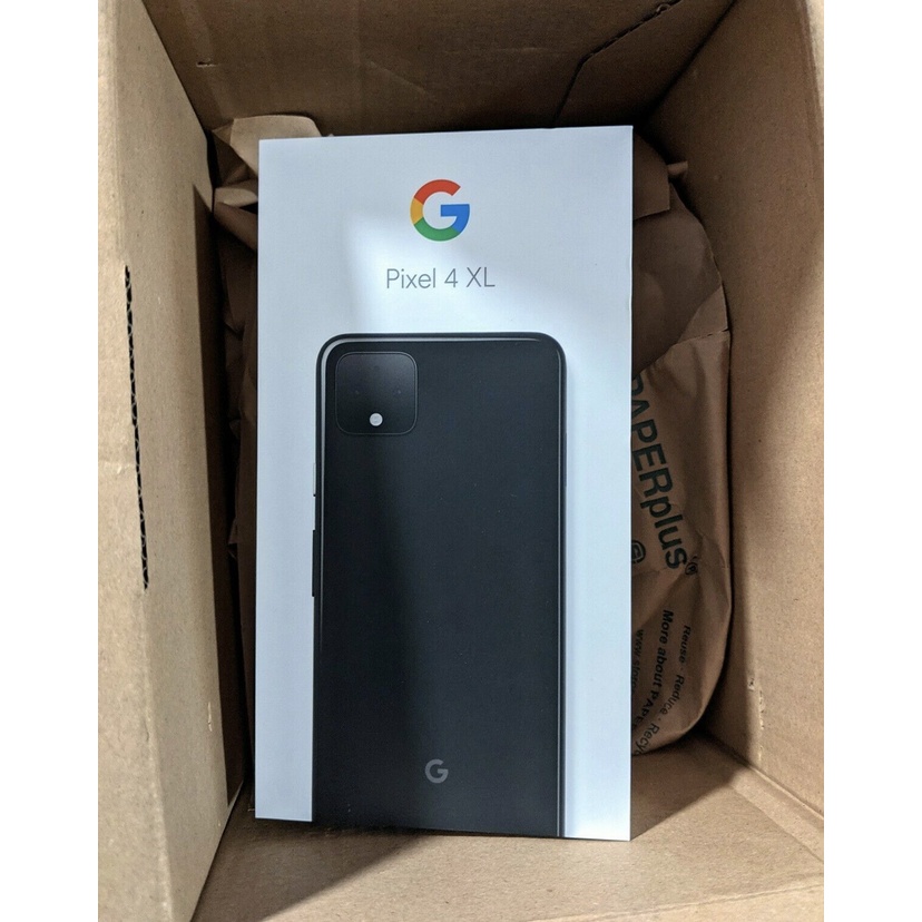 Google pixel 4 XL 128GB clearly White G020P factory unlock Dual SIM New