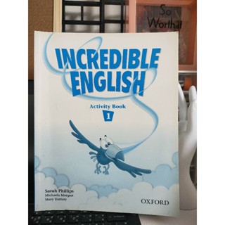 Incredible English1 หนังสือเรียนรู้ภาษาอังกฤษA27