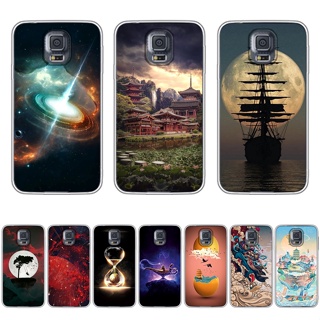 B16- เคสโทรศัพท์ซิลิโคน TPU แบบนิ่ม ลาย The Spirit World สําหรับ Samsung Galaxy s4 s4 mini s5 s5 mini s5 neo(plus)