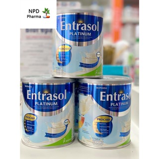 Entrasol Platinum เอนทราซอล แพลตินั่ม เครื่องดื่มชง โปรตีนสูง