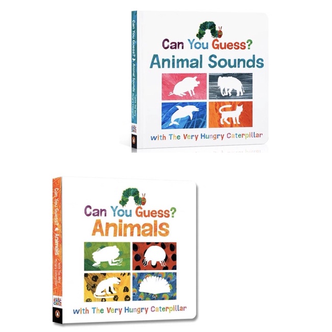 Eric Carle Can คุณเดา? เสียงสัตว์/สัตว์ (Board Book)