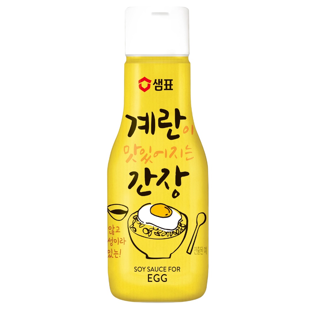 Sempyo Egg Soy Sauce ซอสปรุงรสเกาหลีสำหรับกินกับไข่ ซอสถั่วเหลือง 200ml