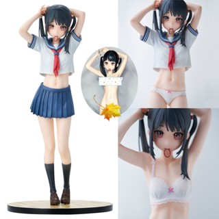 โมเดลฟิกเกอร์ PVC รูปการ์ตูนอนิเมะเด็กผู้หญิง Sailor Fuku No Mannaka ขนาด 28 ซม. ถอดออกได้ ของเล่นสะสม สําหรับเด็ก