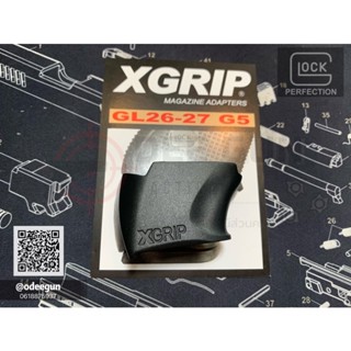 X-GRIP Magazine Adapter for Glock G17, G22, G31 to G26, G27, and G33